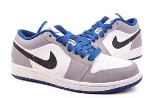 Air Jordan 1 Low “Cement True Blue”