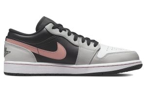 Air Jordan 1 Low “Grey Fog Bleached Coral”