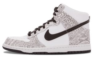 Nike Dunk Prm Hi Sp “Cocoa Snake Black White”