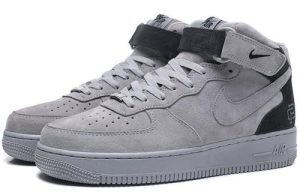 Nike x Reigning Champ Air Force 1 Mid “Grey Black”