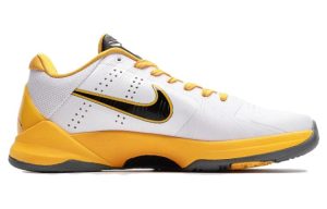 Nike Zoom Kobe 5 “White Black Del Sol Metallic Silver”