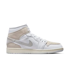 Air Jordan 1 Mid SE Craft “Inside Out White Grey”