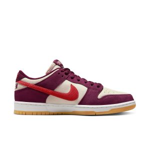 Nike SB Dunk Low “Summit White Barely Rose University Red”