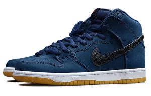 Nike Dunk High Pro ISO SB “Orange Label – Midnight Navy”