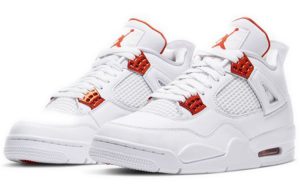 Air Jordan 4 Retro “Orange Metallic”