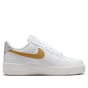 Nike Air Force 1 “07 “White Metallic Gold”