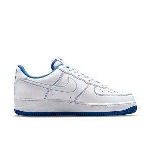 Nike Air Force 1 “07 “Contrast Stitch – White Game Royal”