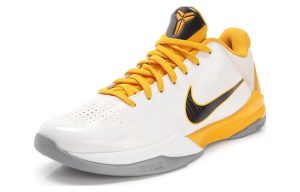 Nike Zoom Kobe 5 “White Black Del Sol Metallic Silver”