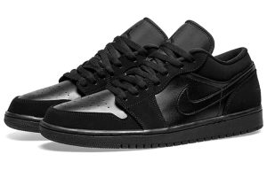 Air Jordan 1 Retro Low “Triple Black”