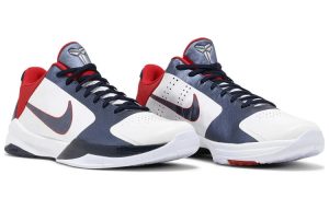 Nike Zoom Kobe 5 Team USA 2010 “White Red Blue”