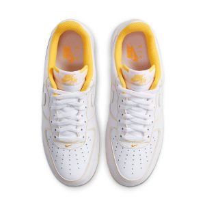 Nike Air Force 1 “07 “Contrast Stitch – White Laser Orange”