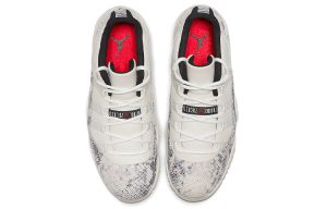 Air Jordan 11 Retro Low “Light Bone Snakeskin”
