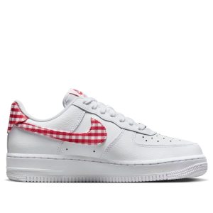 Air Force 1 Low “07 Essential “Mystic Red Gingham”