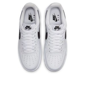 Nike Air Force 1 “07 “Cut Out Swoosh – White Black”