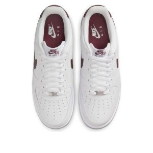 Nike Air Force 1 “07 “White Burgundy Crush”