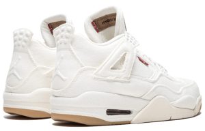 Air Jordan 4 Retro x Levi”s “White Denim”