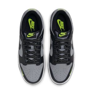 Nike Dunk Low “Black Grey Green Strike”