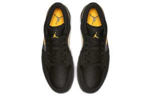 Air Jordan 1 Low “Black University Gold”