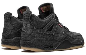 Air Jordan 4 Retro x Levi”s “Black Denim”