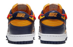 Nike x Off-White Dunk Low “University Gold”