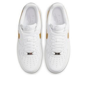Nike Air Force 1 “07 “White Metallic Gold”