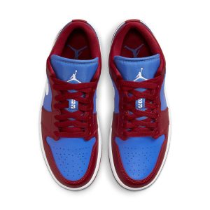 Air Jordan 1 Low “Deep Red Blue”