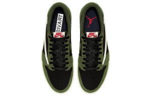 Air Jordan 1 Low OG x Travis Scott “Olive Green”