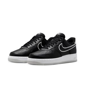 Nike Air Force 1 “07 “Embroidered Swoosh – Black”