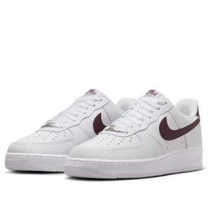 Nike Air Force 1 “07 “White Burgundy Crush”