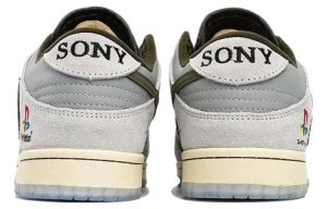 Nike x Travis Scott x PlayStation Dunk Low “Grey White”