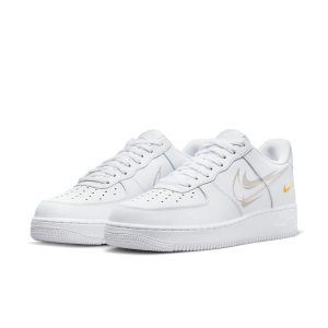 Nike Air Force 1 “07 “Multi Swoosh – White Solar Flare”