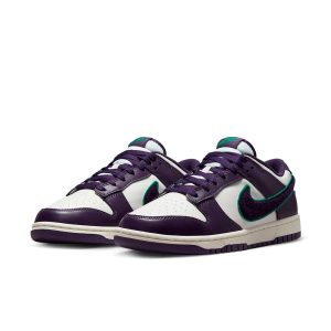 Nike Dunk Low “Chenille Swoosh – Grand Purple”