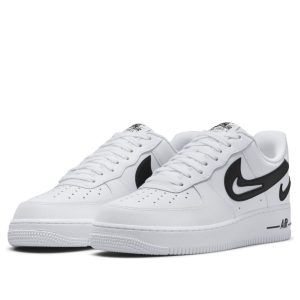 Nike Air Force 1 “07 “Cut Out Swoosh – White Black”