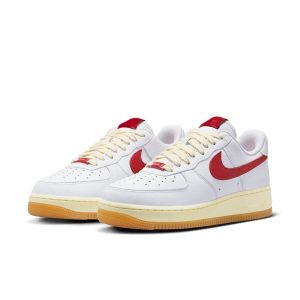 Nike Air Force 1 “07 “White Red Gum”