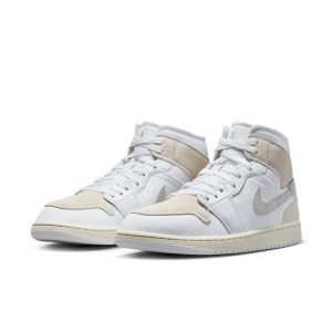 Air Jordan 1 Mid SE Craft “Inside Out White Grey”