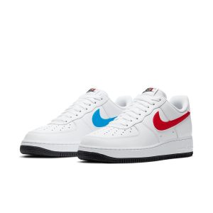 Nike Air Force 1 “07 “Mismatched Swooshes – White”