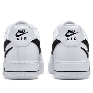 Nike Air Force 1 “07 “Cut Out Swoosh – White Black”