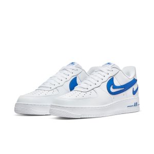 Nike Air Force 1 “07 “Cut Out Swoosh – Game Royal”