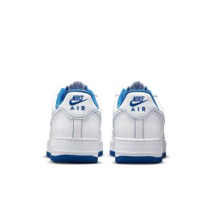 Nike Air Force 1 “07 “Contrast Stitch – White Game Royal”