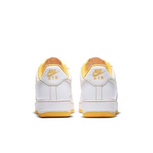 Nike Air Force 1 “07 “Contrast Stitch – White Laser Orange”