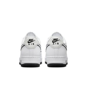 Nike Air Force 1 “07 “Embroidered Swoosh – White Black”