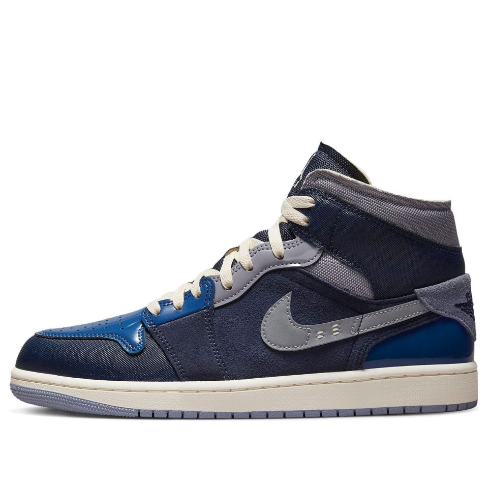 Air Jordan 1 Mid SE Craft "Inside Out – Obsidian"