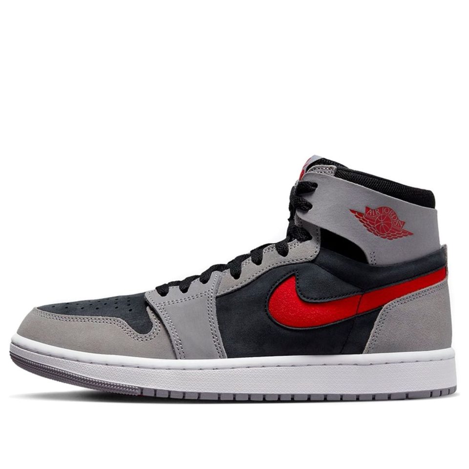 Air Jordan 1 High Zoom Air CMFT 2 "Black Fire Red Cement"