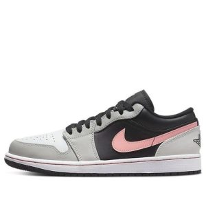 Air Jordan 1 Low “Grey Fog Bleached Coral”
