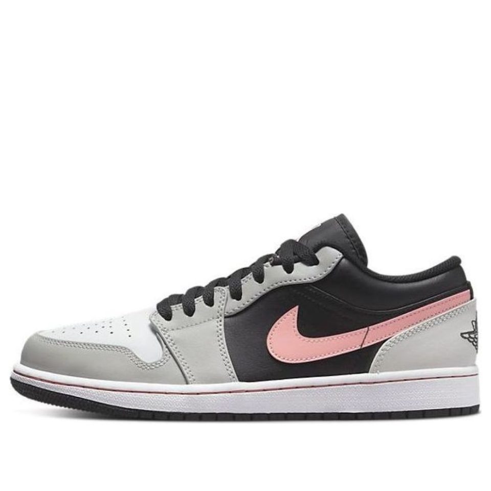 Air Jordan 1 Low "Grey Fog Bleached Coral"