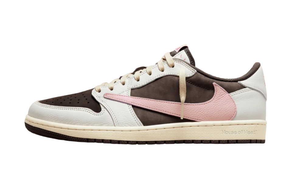 Travis Scott x Air Jordan 1 Low OG "Dark Pony/Pink Oxford"