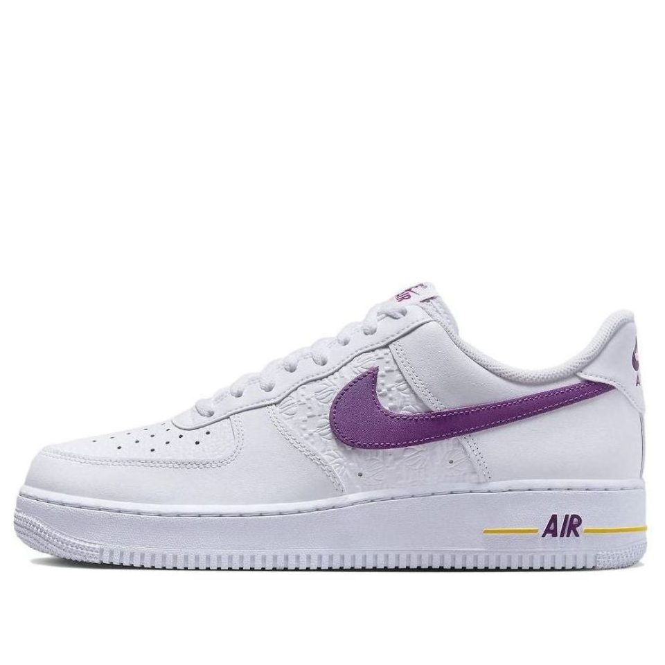 Nike Air Force 1 "07 "Embossed Hoops – Lakers"