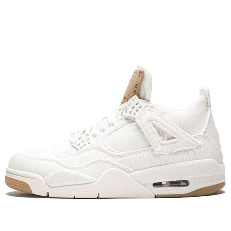 Air Jordan 4 Retro x Levi"s "White Denim"