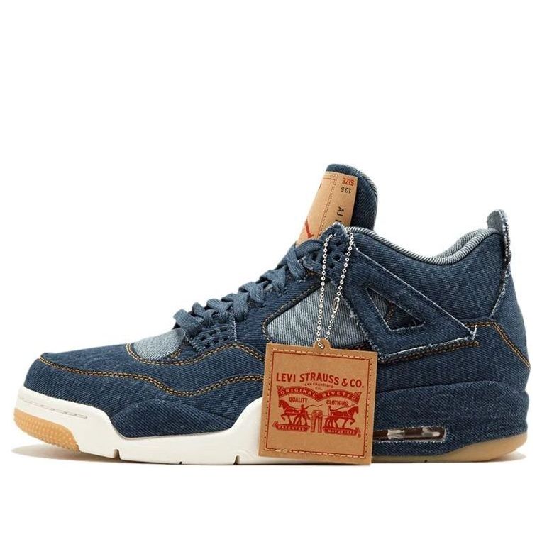 Air Jordan 4 Retro x Levi"s "Denim"
