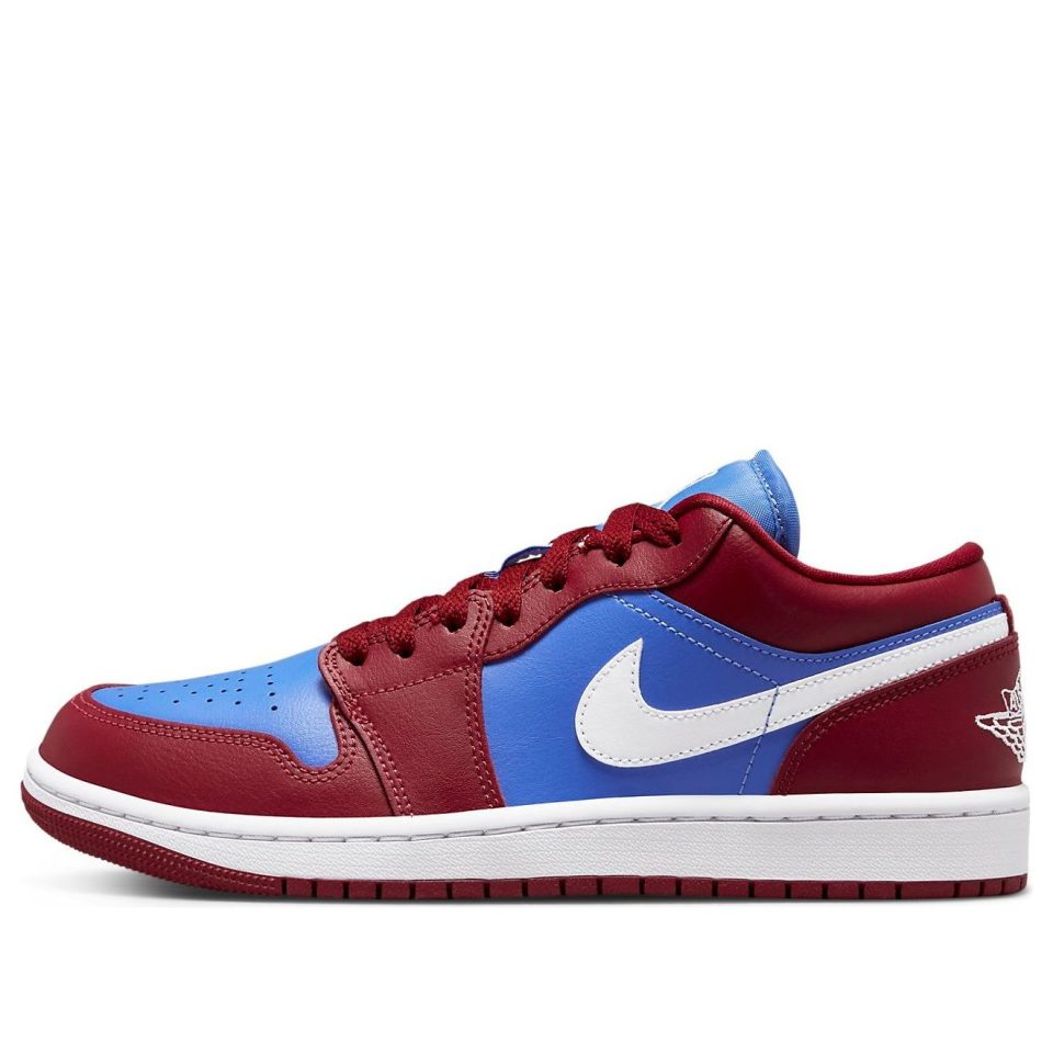 Air Jordan 1 Low "Deep Red Blue"